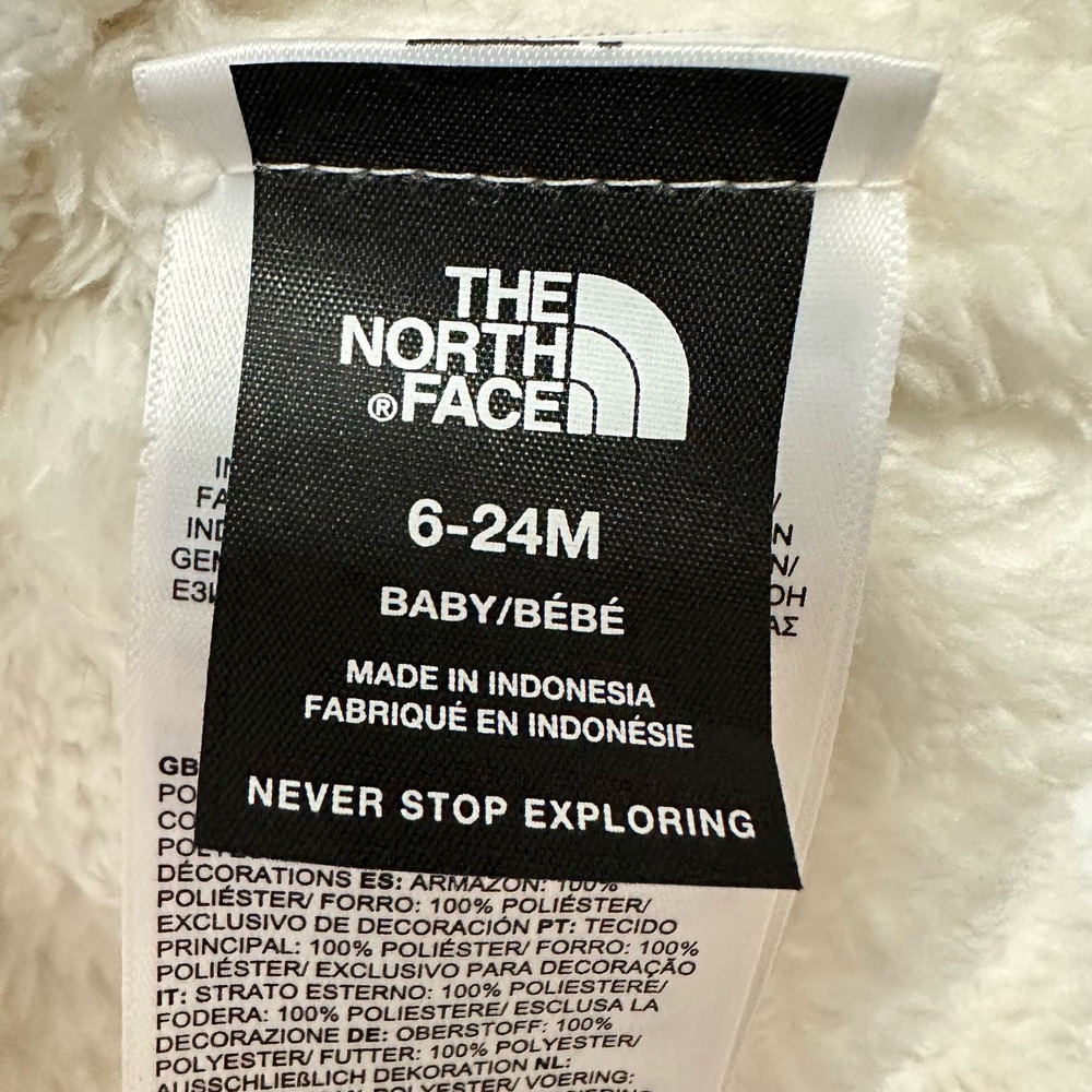 The North Face Baby Fair Isle Earflap Beanie Unisex Fleece Lining 6-24 Mths NWT - Picture 5 of 6